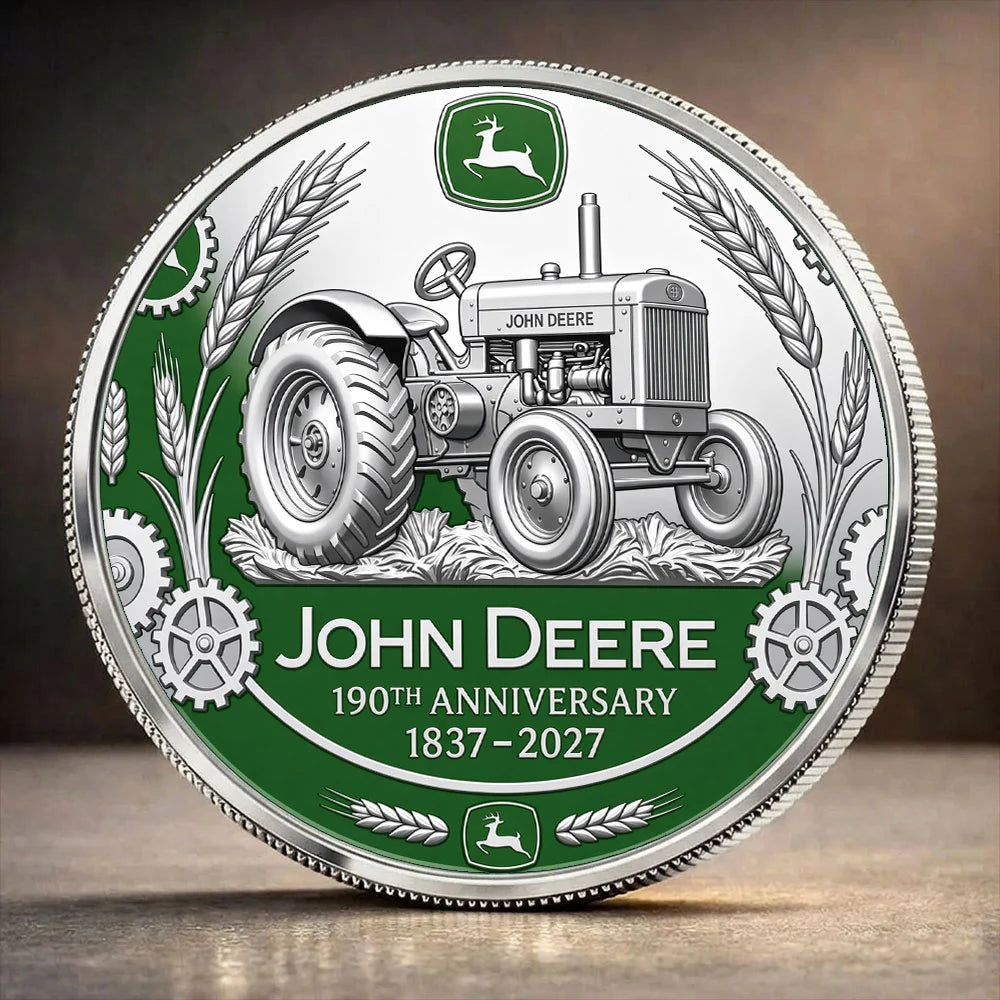 John Deere 190th Anniversary Commemorative Coin – TANTN25165