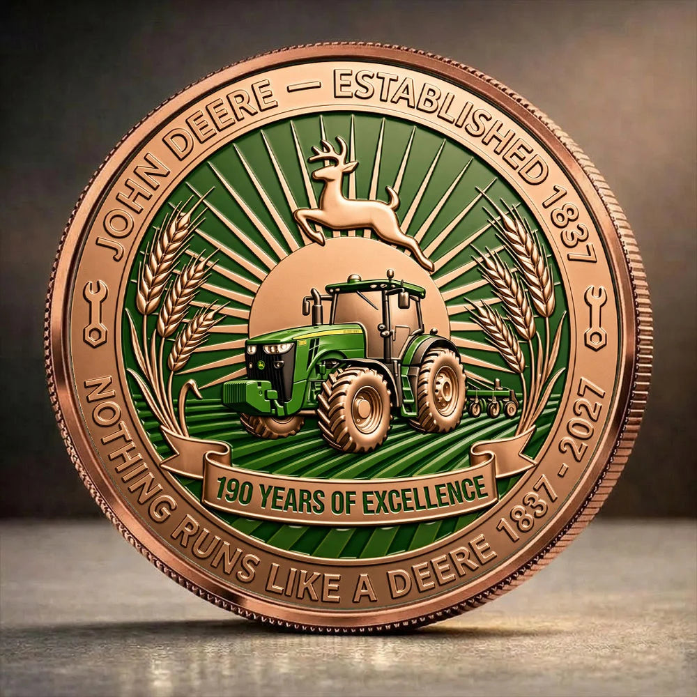 John Deere 190th Anniversary Commemorative Coin – TANTN25166
