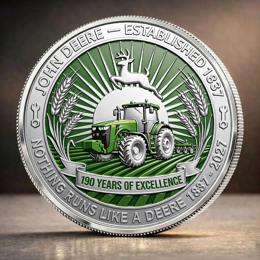 John Deere 190th Anniversary Commemorative Coin – TANTN25166