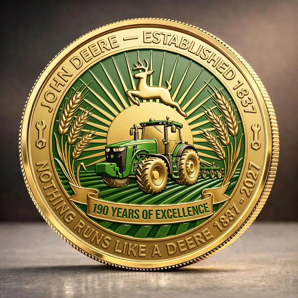 John Deere 190th Anniversary Commemorative Coin – TANTN25166