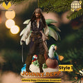 Johnny Depp Christmas Ornament