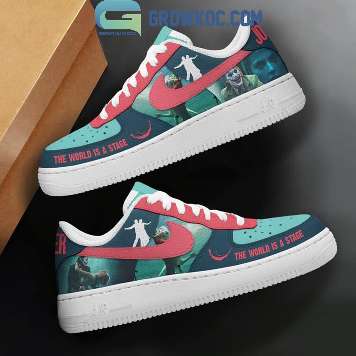 Joker The World Is A Stage Folie A Deux Air Force 1 Shoes