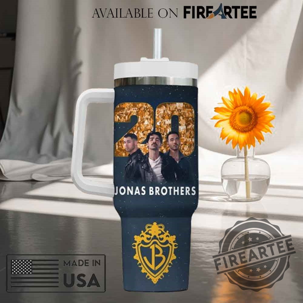 Jonas Brothers “Living The Dream Tour” Custom Stanley Tumbler
