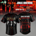 Jonas Brothers The Burning Up Tour 2026 Baseball Jersey