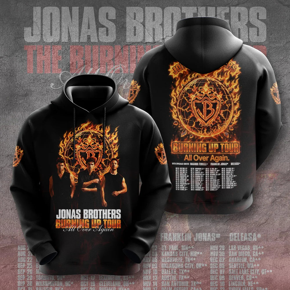 Jonas Brothers Tour 2026 3D Apparel – GNE8843