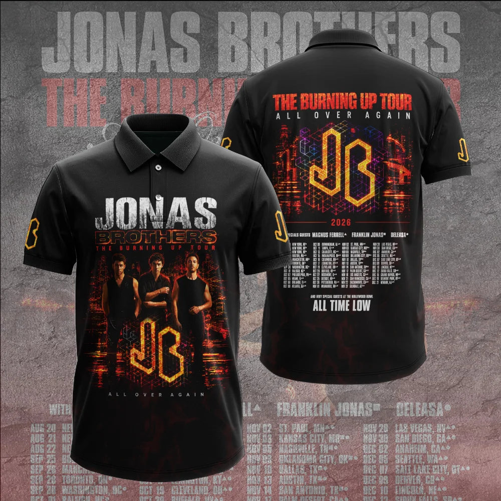 Jonas Brothers Tour 2026 3D Apparel – GNE8844