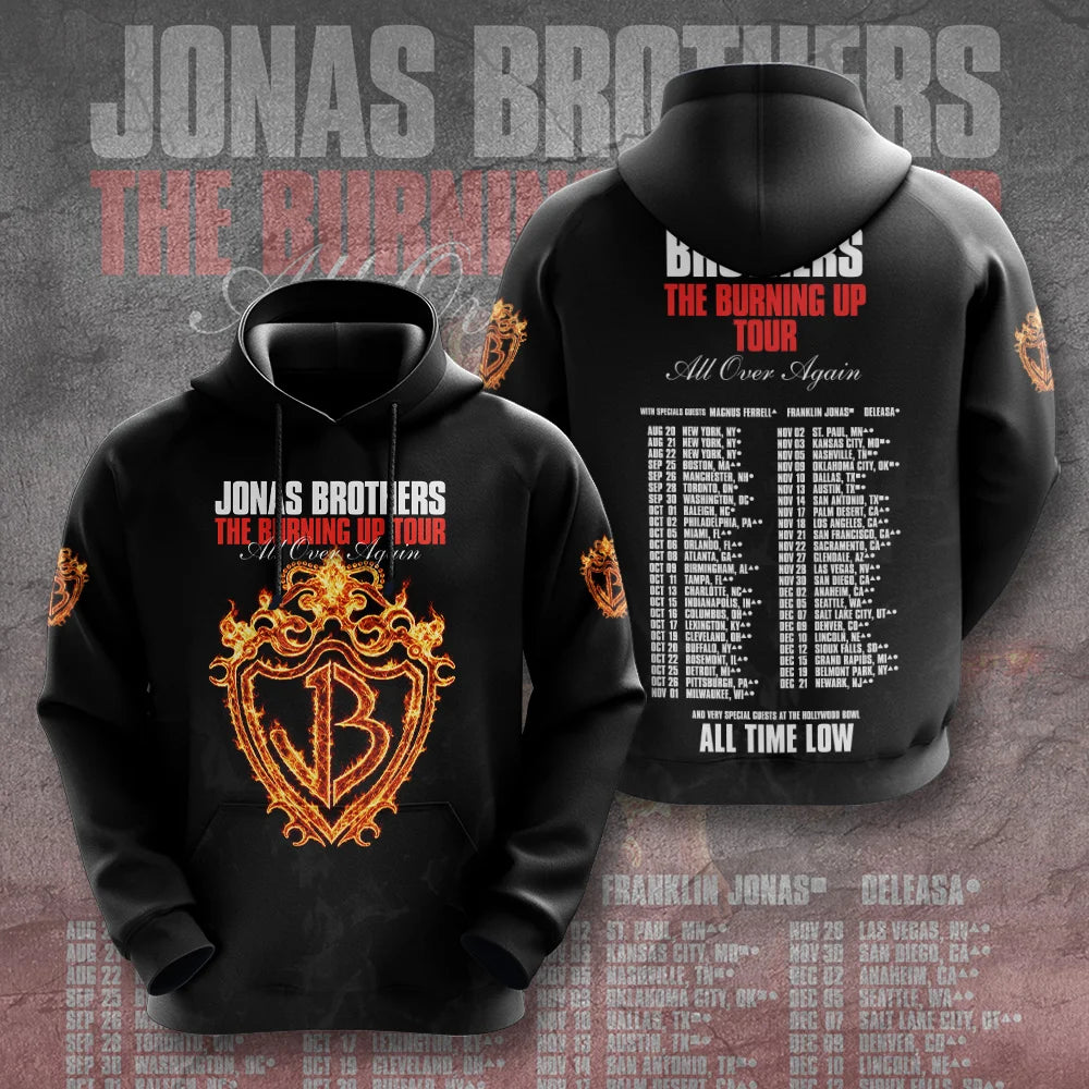 Jonas Brothers Tour 2026 3D Apparel – GNE8223