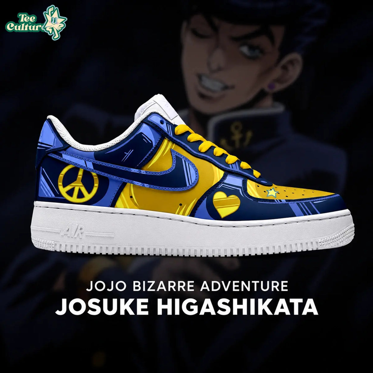 Josuke Higashikata JoJo’s Bizarre Adventure Custom Low Top Shoes