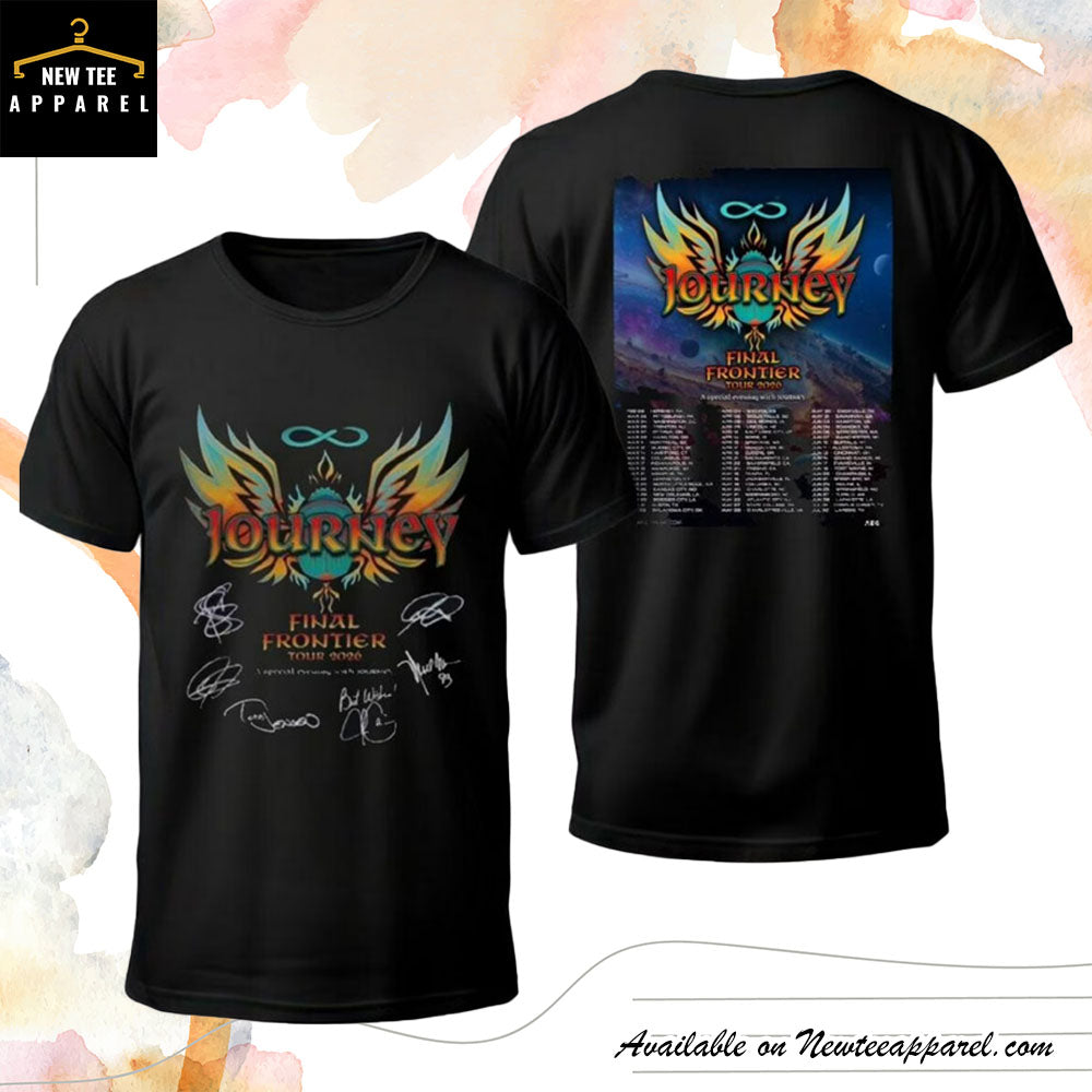 Journey Band Final Frontier Tour 2026 Shirt