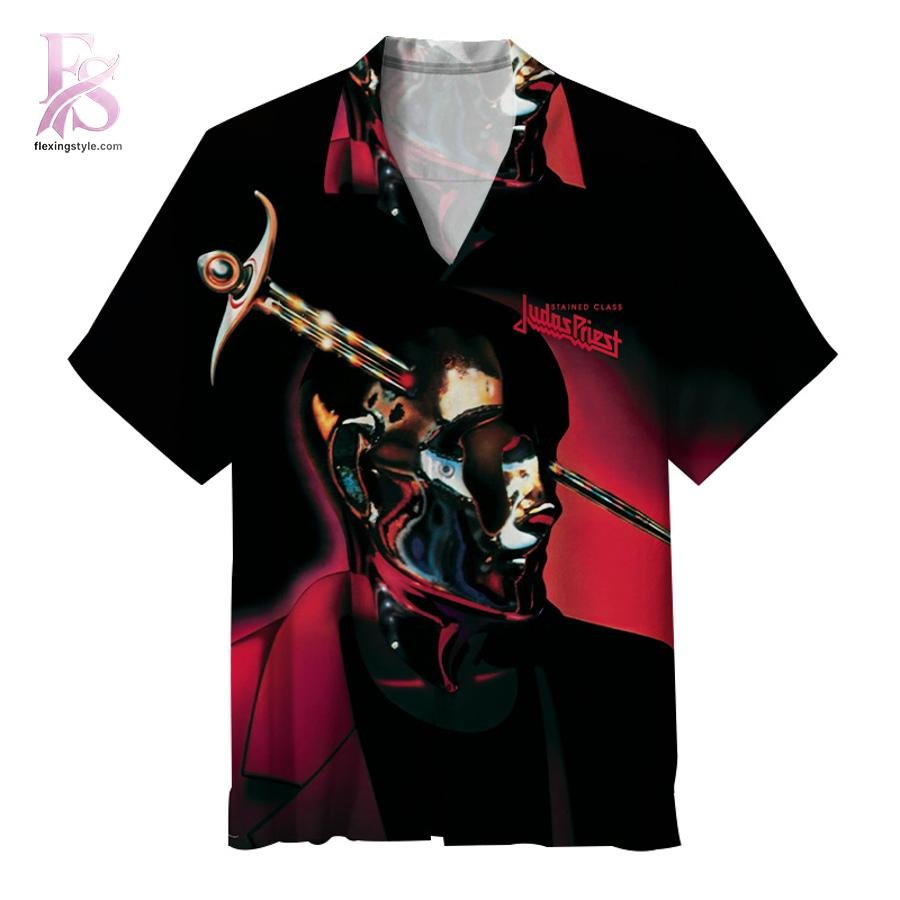 Judas Priest Stained Class Album Hawaiian Shirt