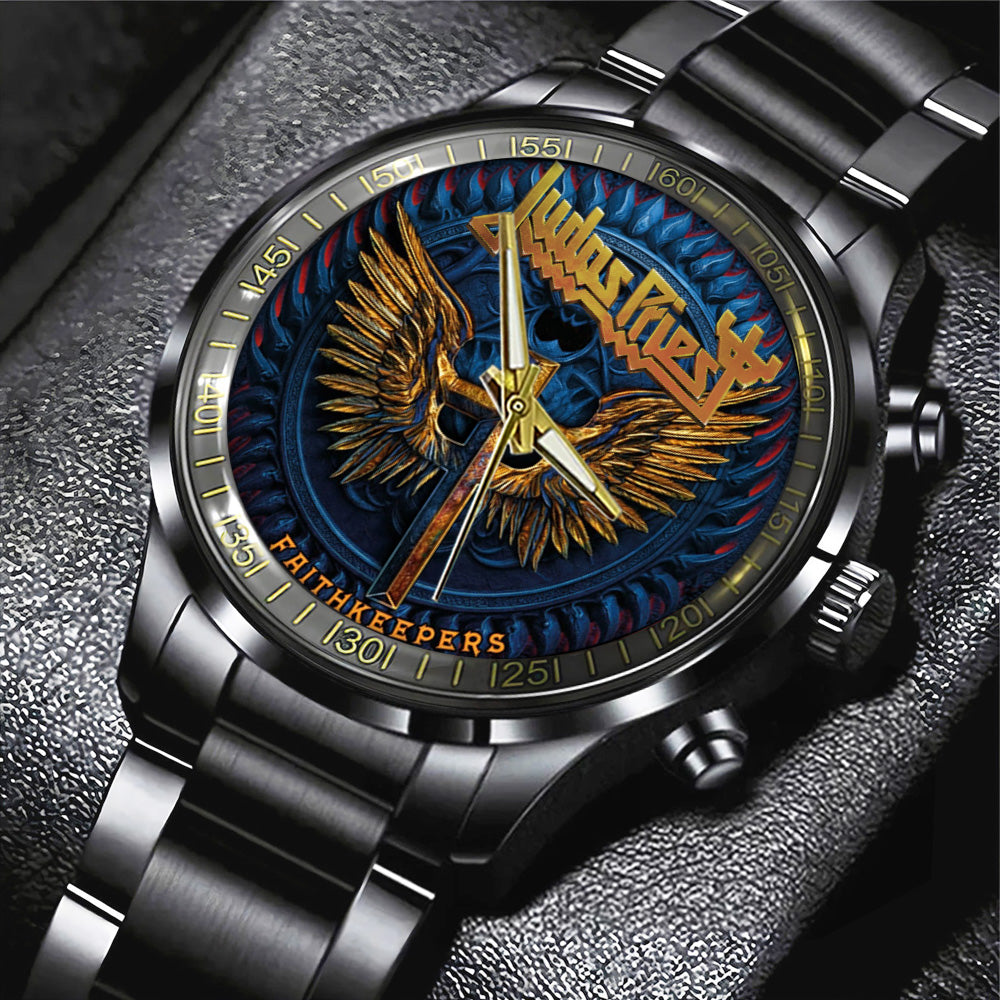 Judas Priest Black Stainless Steel Watch - TANTN19832