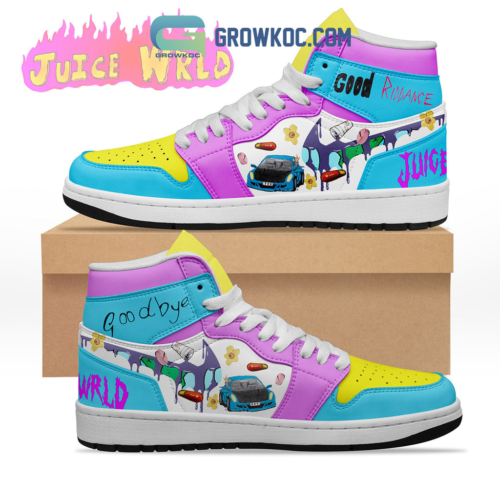 Juice WRLD Goodbye Air Jordan 1 Shoes Sneaker