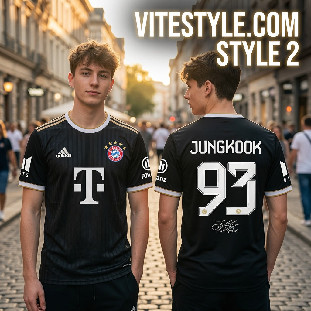 Jungkook BTS Bayern Munich Jersey