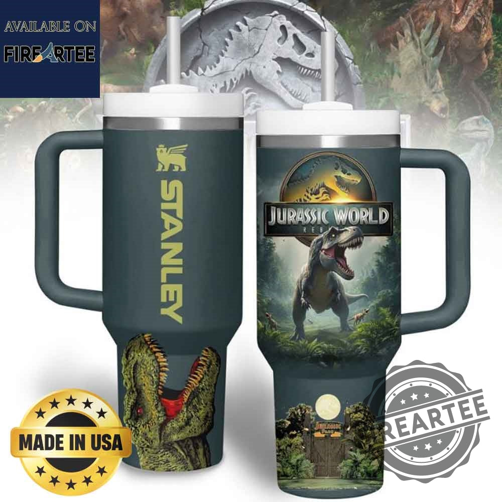 Jurassic World Rebirth Stanley Tumbler