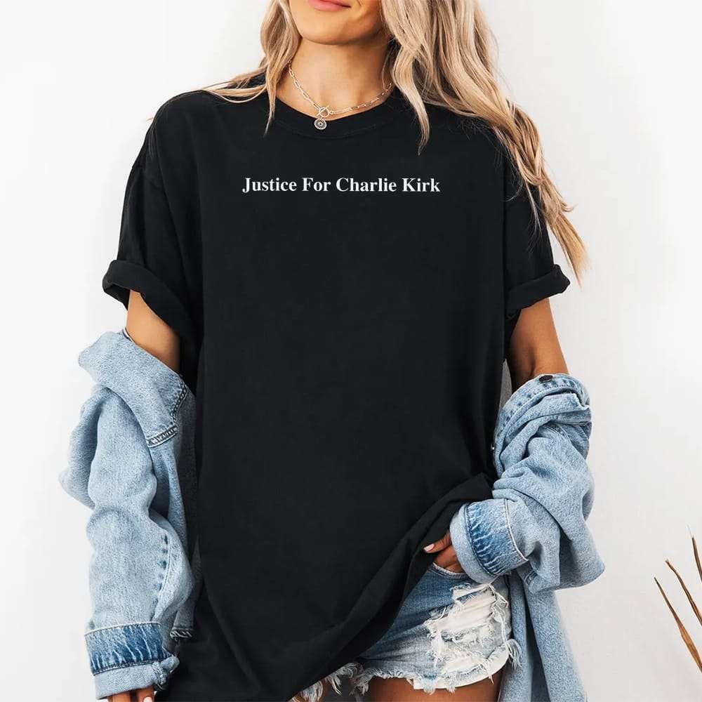 Justice For Charlie Kirk Shirt