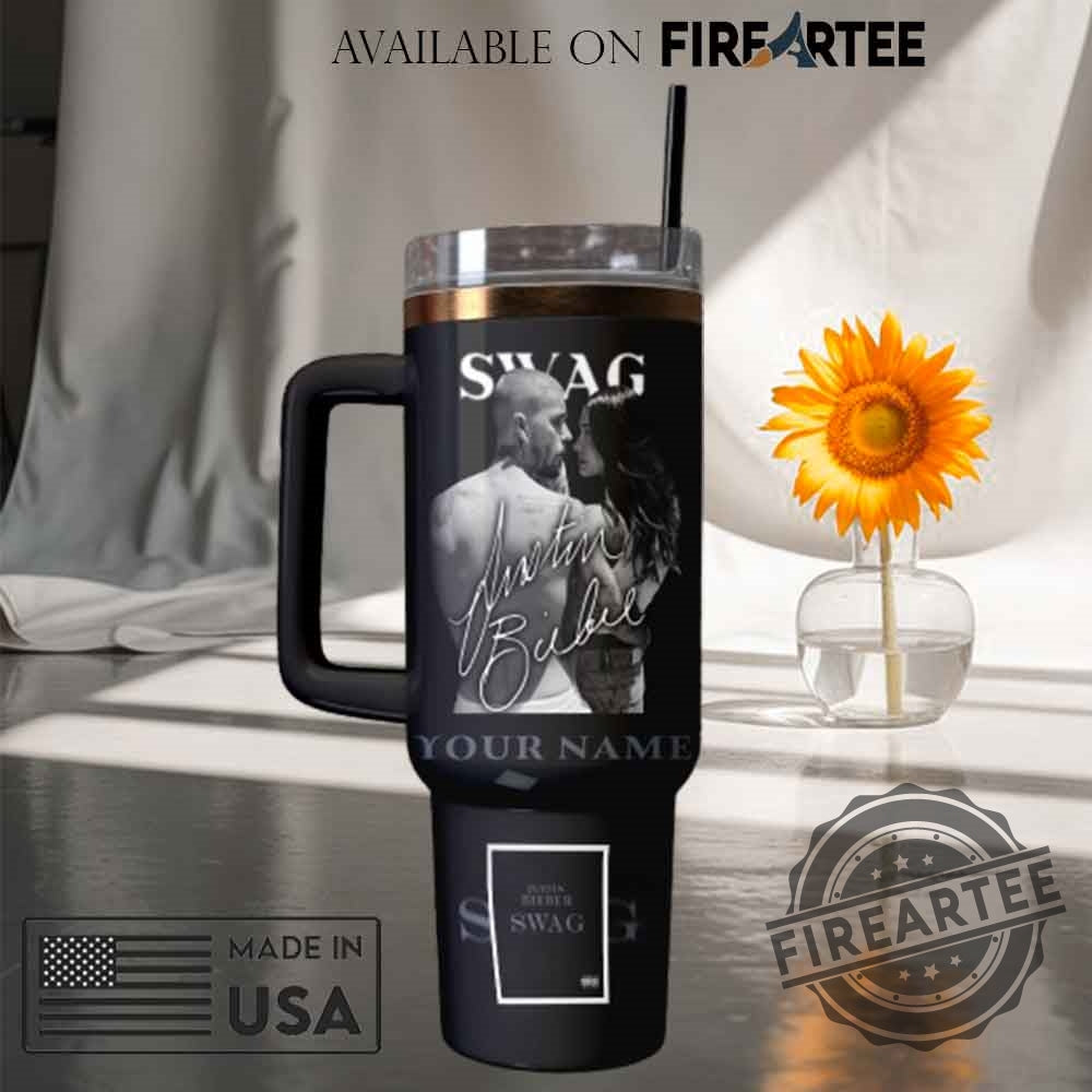 Justin Bieber Swag Stanley Tumbler With Handle