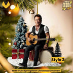 NEW Bruce Springsteen Christmas Ornament