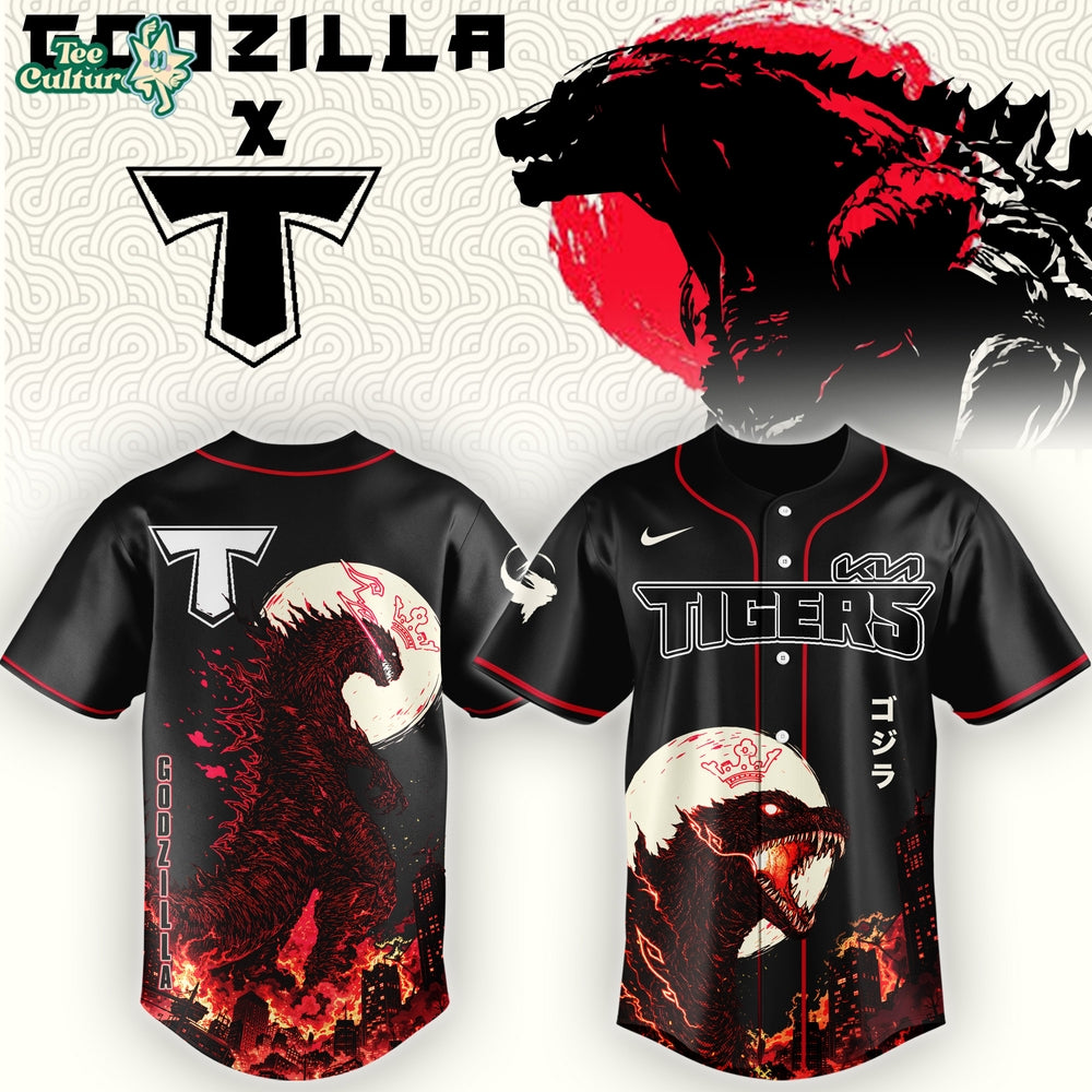 KIA Tigers Special Godzilla Minus Zero Limited Edition Jersey