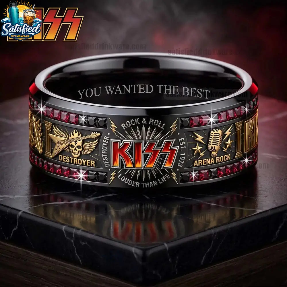 KISS 2026 Tungsten Commoeretive Edition Ring