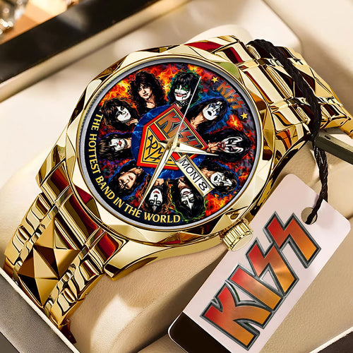 KISS Alloy Luxury Quartz Watch - TMTHU3316