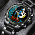 KISS Black Stainless Steel Watch - TANTN 7771