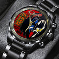 KISS Black Stainless Steel Watch - TANTN 7772