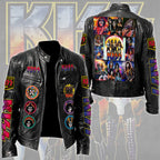 KISS Motorcycle Leather Jacket – TMTHU5074