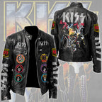 KISS Motorcycle Leather Jacket – TMTHU7229