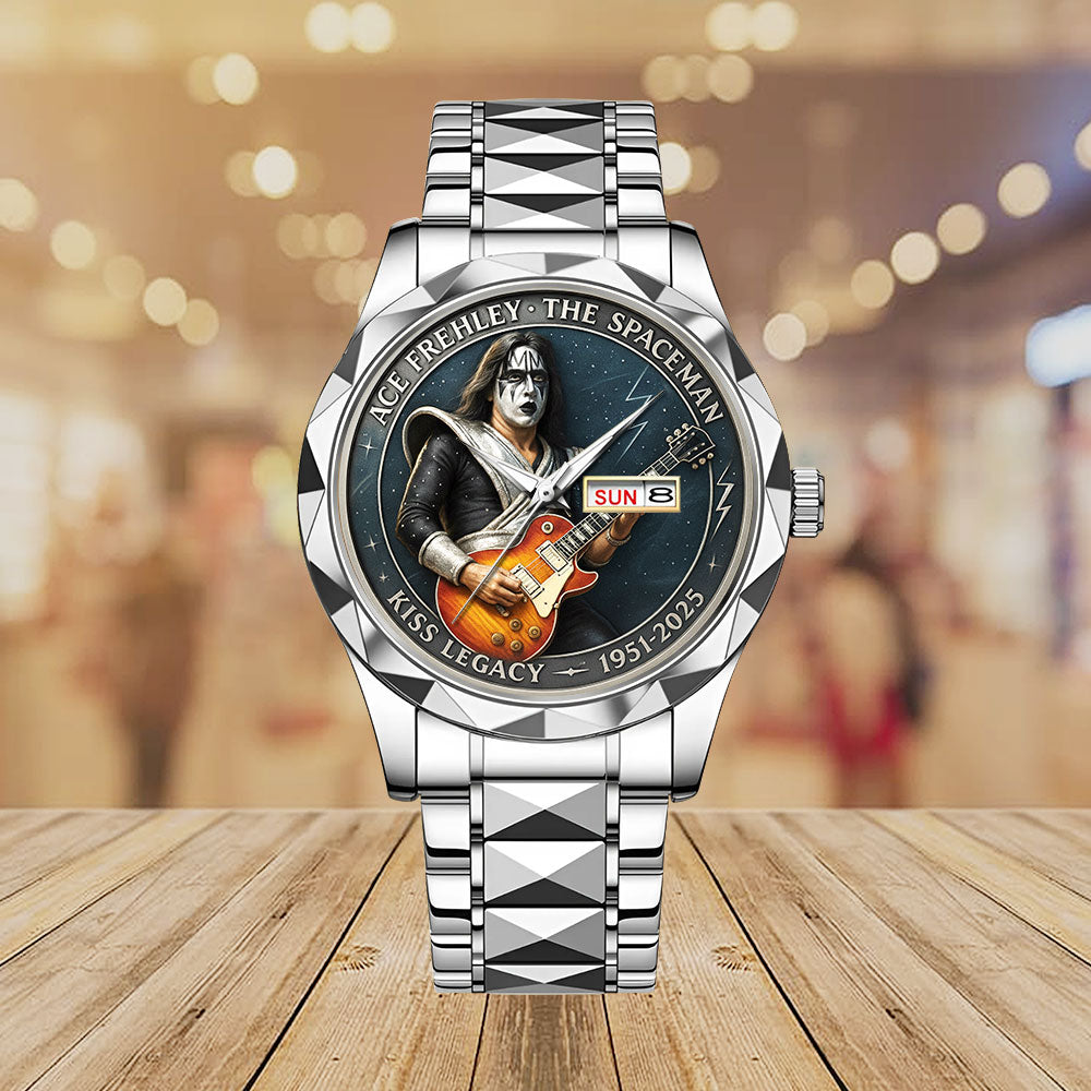 KISS x Ace Frehley Alloy Luxury Quartz Watch - MAITM13467