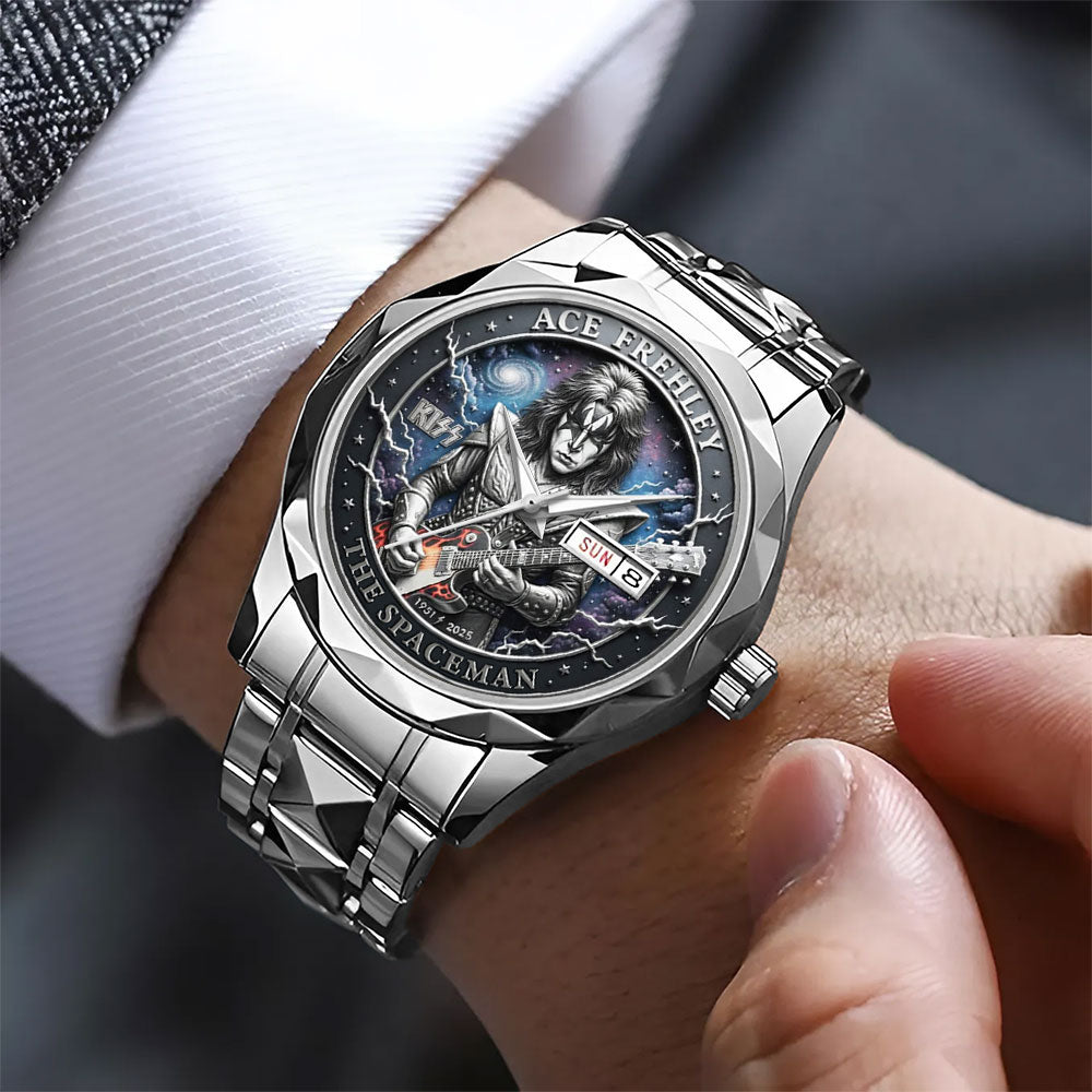 KISS x Ace Frehley Alloy Luxury Quartz Watch - MAITM13482