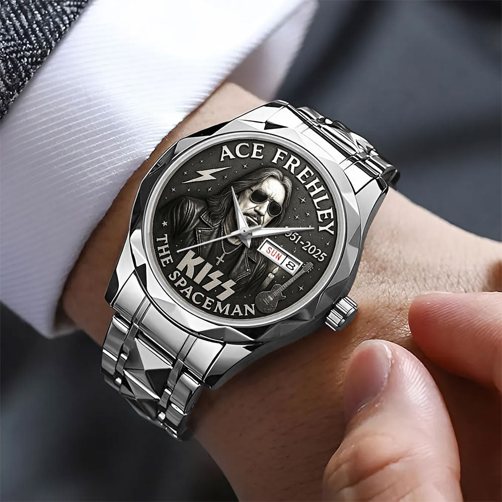 KISS x Ace Frehley Alloy Luxury Quartz Watch - MAITM13502
