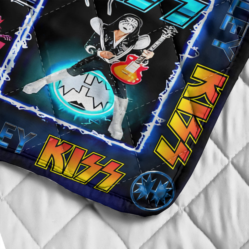 KISS x Ace Frehley Quilt Blanket - MAITM13703