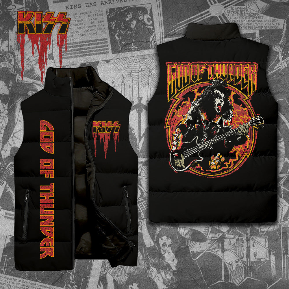KISS 3D Sleeveless Down Jacket – TANTN 3476