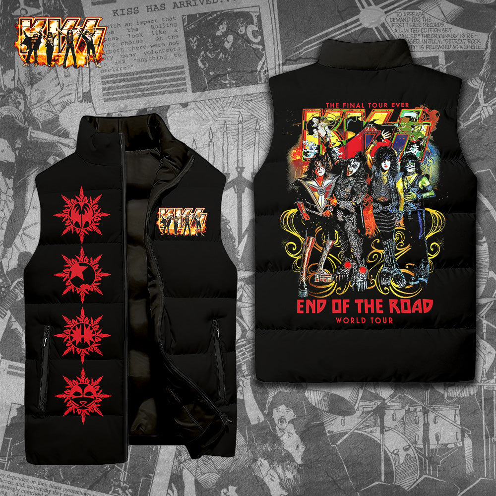 KISS 3D Sleeveless Down Jacket – TANTN 3478