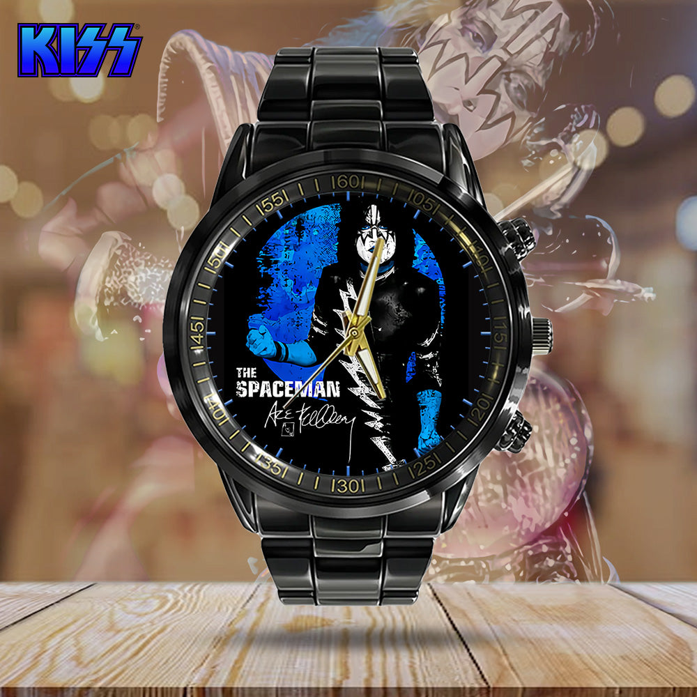 KISS Black Stainless Steel Watch - GNE 2876