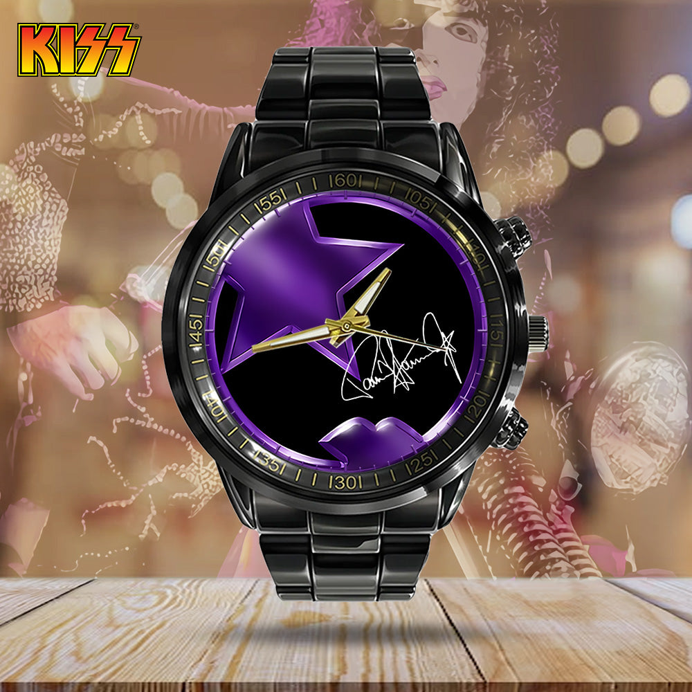 KISS Black Stainless Steel Watch - GNE 439