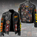 KISS Motorcycle Leather Jacket – TMTHU2978