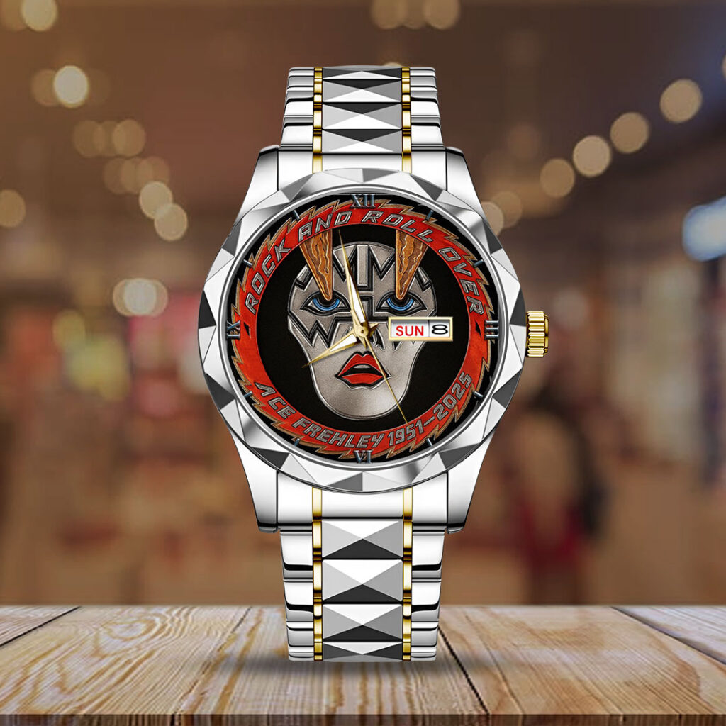 KISS x Ace Frehley Alloy Luxury Quartz Watch - TMTHU1592
