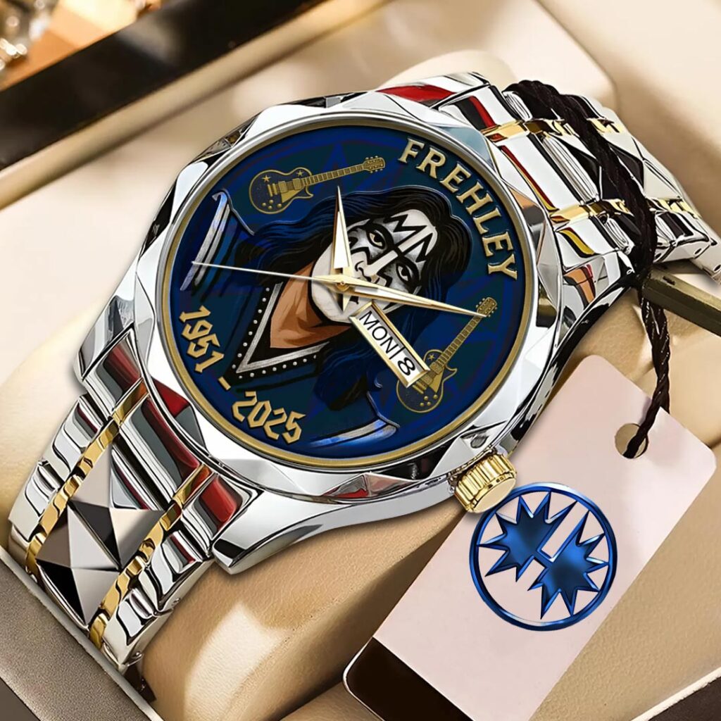 KISS x Ace Frehley Alloy Luxury Quartz Watch - GNE4557