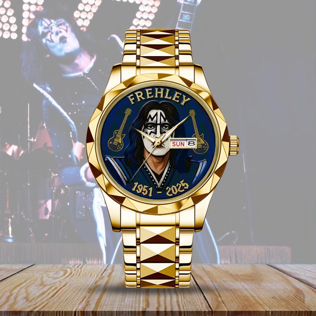 KISS x Ace Frehley Alloy Luxury Quartz Watch - GNE4557