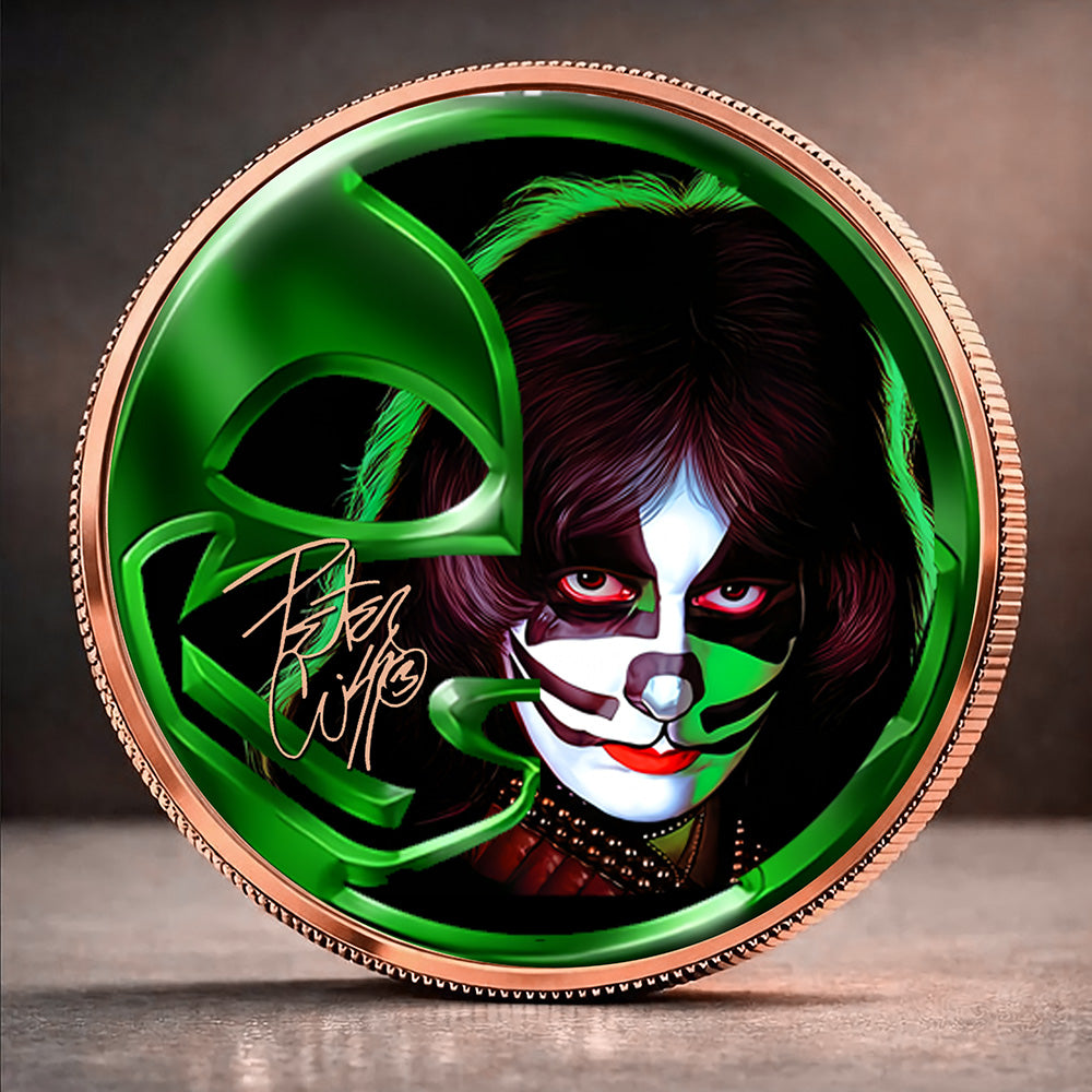 KISS x Peter Criss Commemorative Coin – GNE5846