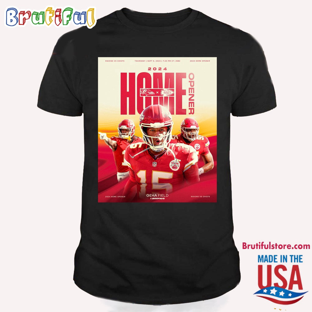 Kansas City Chiefs 2024 Colts Schedule Release T Shirt