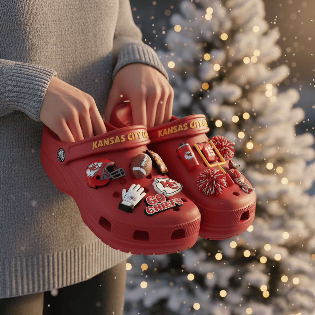 Kansas City Chiefs Croc Charms