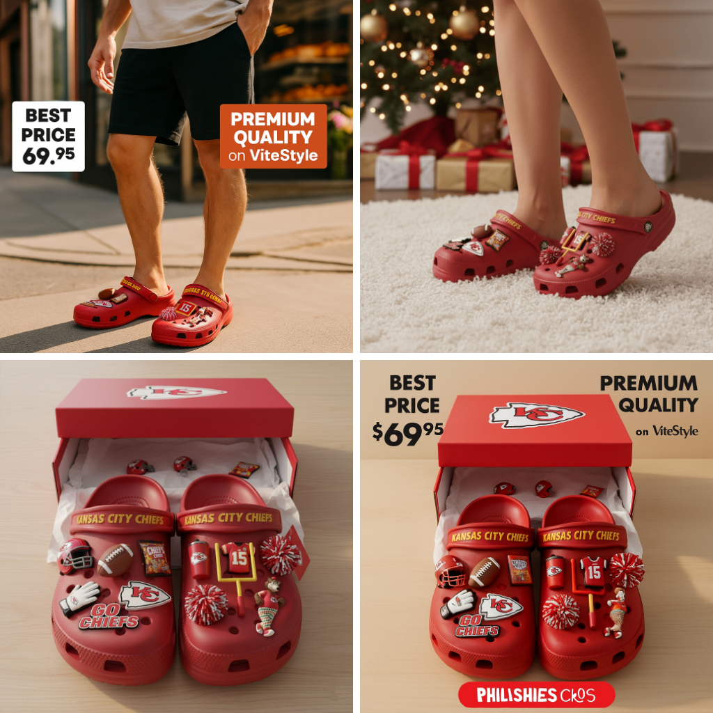 Kansas City Chiefs Croc Charms