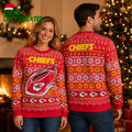 Kansas City Chiefs Holiday Touchdown Ugly Christmas Sweater