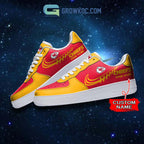 Kansas City Chiefs Personalized Air Force 1 Sneaker Shoes