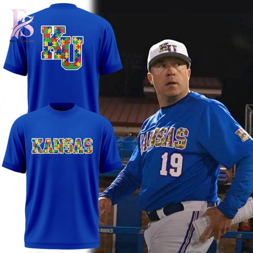 Kansas Jayhawks Autism Awareness Shirt