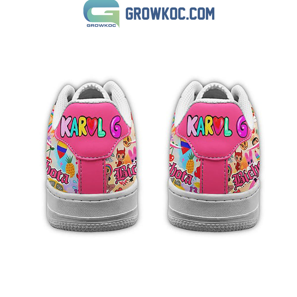 Karol G Bichota Papi Papi Fan Air Force 1 Shoes