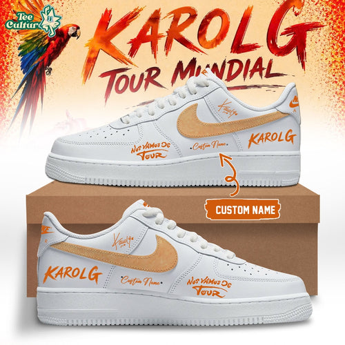 Karol G – Nos Vamos de Tour Limited Edition Signature – AF1 Shoes