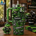 Kawasaki Ninja Team Green Ride Hard Kawasaki Life Tumbler with Handle